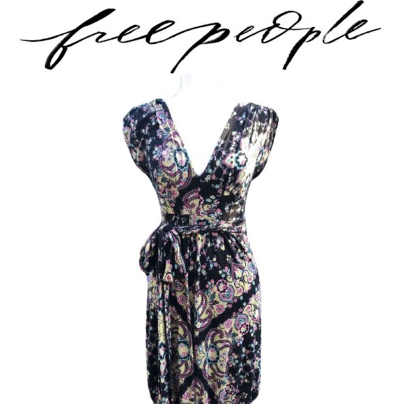 Free People Boho Hippie Dress XS - Picture 2 of 4